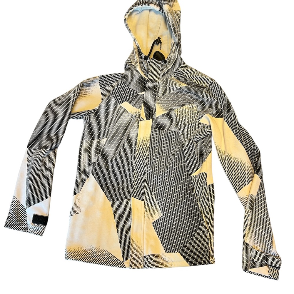 Armani Exchange black and white Hoodie